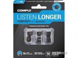 COMPLY Comfort Plus Tsx-400 S/M/L for Sennheiser memóriahab fülilleszték, fekete