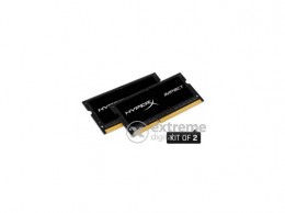 Kingston (HX318LS11IBK2/16) HyperX Impact Black 16GB (2x8GB) DDR3L notebook memória
