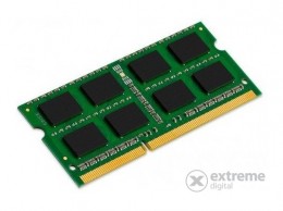 Kingston Client Premier 4GB DDR3 1600MHz Single Rank SODIMM notebook memória (KCP316SS8/4)