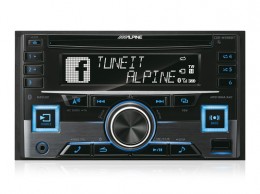 ALPINE CDE-W296BT 2DIN Bluetooth autóhifi fejegység CD/24bit DAC/AUX, változtatható szín