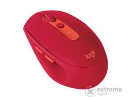 Logitech M590 vezeték nélküli egér, piros
