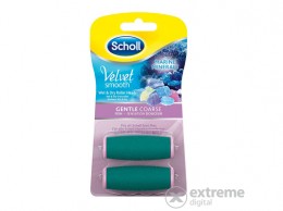 SCHOLL Velvet Smooth finom érdességű forgófejek tengeri ásványokkal, 2 db