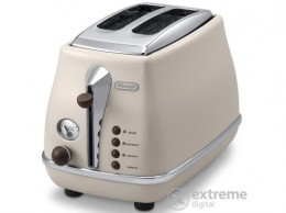 DELONGHI Iconia Vintage CTOV2103.BG Kenyérpirító bézs