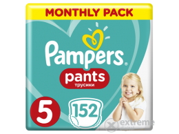 PAMPERS Pants bugyipelenka, Méret: 5, 152 db