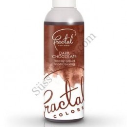 Fractal Colors Étcsokoládé színű airbrush ételfesték 100 ml