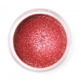 Fractal Colors Szikrázó vörös Fractal ehető csillámpor