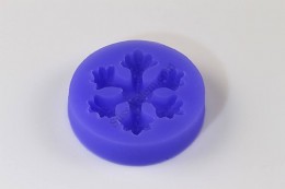 Hópehely szilikon fondant forma
