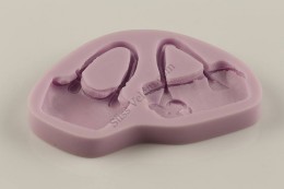 Női táskák szilikon fondant forma