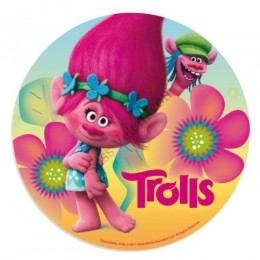 Pipacs virágokkal Trollok tortaostya