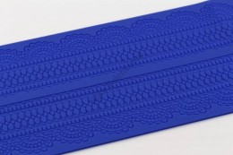 Indiai mintás szilikon cukorcsipke sablon nagy méretű