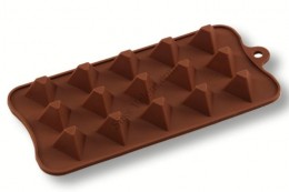 Hegycsúcs szilikon bonbon forma