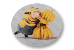 Minion banánnal tortaostya