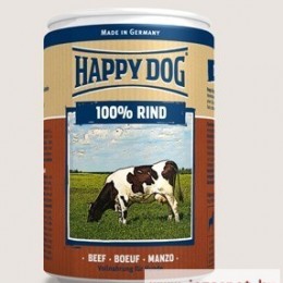 Happy Dog Happy Dog Rind Pur marhás konzerv kutyának 12*200g