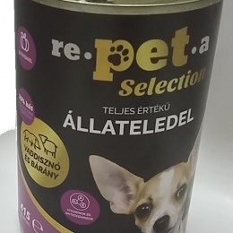 Repeta Repeta Selection Kutyakonzerv Vaddisznó-Bárány-Sütőtök 415g