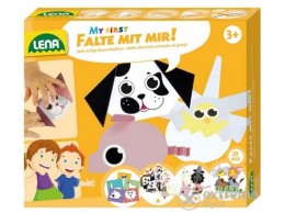 Lena papírhajtogató háztáji állatok