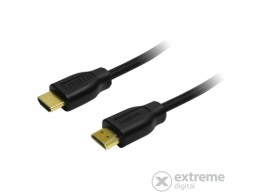 Logilink HDMI Kábel 1.4, 2x HDMI apa, fekete, 2m
