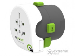 Q2 POWER "Qdapter" utazóadapter