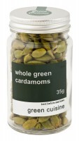 Green Cuisine egész kardamom üvegben, 35 g