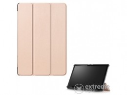 GIGAPACK álló bőr tablet tok Huawei MediaPad M5 (10") készülékhez, arany
