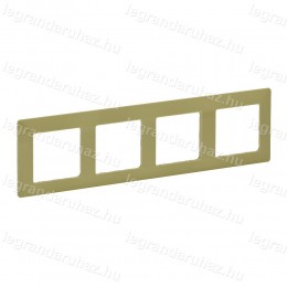 LEGRAND Valena Life négyes keret limezöld 754084