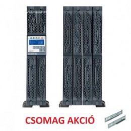 LEGRAND UPS csomag 310170 Daker DK 1000VA akkumulátor rendszer 1000VA 1H 22&#039; rack