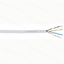 Legrand fali kábel réz Cat5e árnyékolatlan (U/UTP) 4 érpár (AWG24) PVC szürke Eca 305m-kartondoboz LCS3 032751