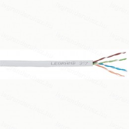 Legrand fali kábel réz Cat5e árnyékolt (F/UTP) 4 érpár (AWG24) LSZH (LSOH) szürke Dca-s2,d2,a1 500m-kábeldob LCS3 032850