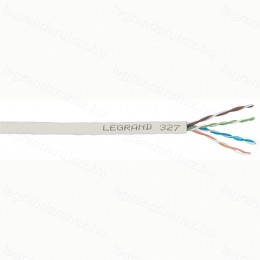 Legrand fali kábel réz Cat5e árnyékolatlan (U/UTP) 4 érpár (AWG24) LSZH (LSOH) szürke Dca-s2,d2,a1 500m-kábeldob LCS3 032853