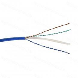 Legrand fali kábel réz Cat6 árnyékolatlan (U/UTP) 4 érpár (AWG23) LSZH (LSOH) kék Dca-s2,d2,a1 500m-kábeldob LCS3 032861