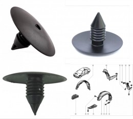 RENAULT KERÉKJÁRATI DOBBETÉT RÖGZÍTŐ PATENT (10 db)