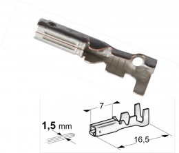 SPEC. KÁBELVÉG HÜVELY 1,5 (10 db)