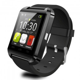 AlphaOne Smart Watch U80 magyar nyelvű okosóra fekete
