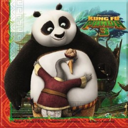 Kung Fu Panda szalvéta 20 db-os