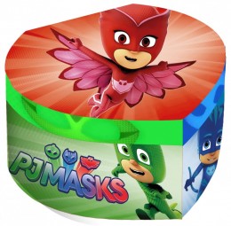 Pizsihősök ékszertartó doboz szív alakú