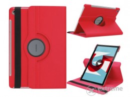 GIGAPACK álló bőr tablet tok Huawei MediaPad M5 (10") készülékhez, piros - [Bontott]