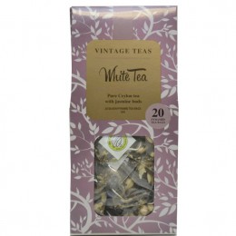 Vintage Vintage teapiramis - Fehér tea jázminnal 20 x 2,5g