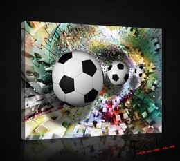 Consalnet Football, vászonkép, 80x60 cm méretben