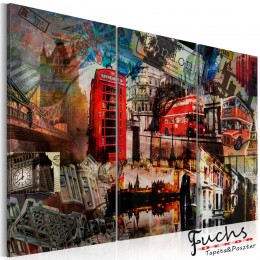 ArtGeist sp. z o o. Kép - London kollázs - triptych