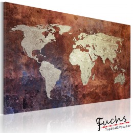 ArtGeist sp. z o o. Kép - Rusty map of the World
