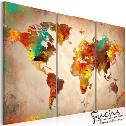 ArtGeist sp. z o o. Kép - Painted World - triptych