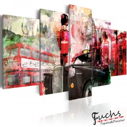 ArtGeist sp. z o o. Kép - Memories from London - 5 pieces