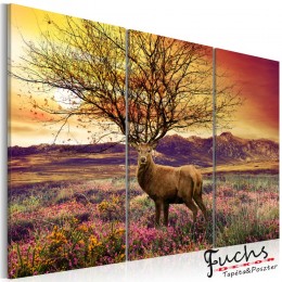 ArtGeist sp. z o o. Kép - Fancy agancs - triptichon