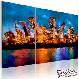 ArtGeist sp. z o o. Kép - Mad city - triptych