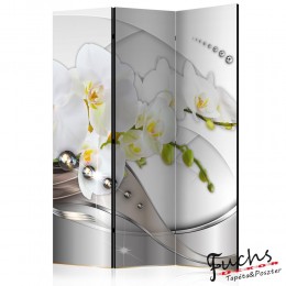 ArtGeist sp. z o o. Paraván - Pearl Dance of Orchids [Room Dividers]