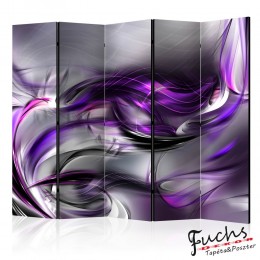 ArtGeist sp. z o o. Paraván - Purple Swirls II [Room Dividers]