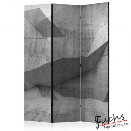 ArtGeist sp. z o o. Paraván - Concrete Geometry [Room Dividers]