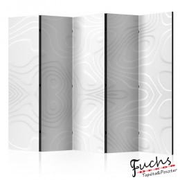 ArtGeist sp. z o o. Paraván - Room divider - White waves II