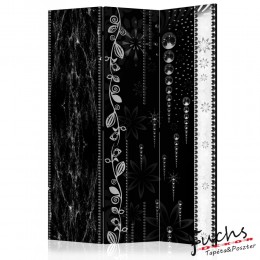 ArtGeist sp. z o o. Paraván - Black Elegance [Room Dividers]