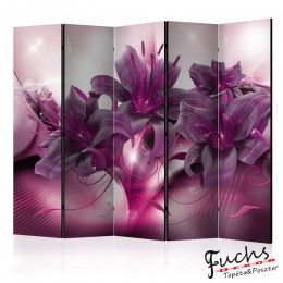 ArtGeist sp. z o o. Paraván - The Purple Flame II [Room Dividers]