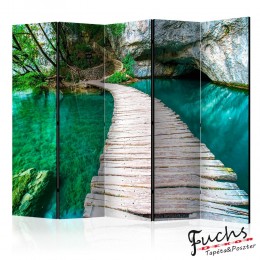 ArtGeist sp. z o o. Paraván - Emerald Lake II [Room Dividers]